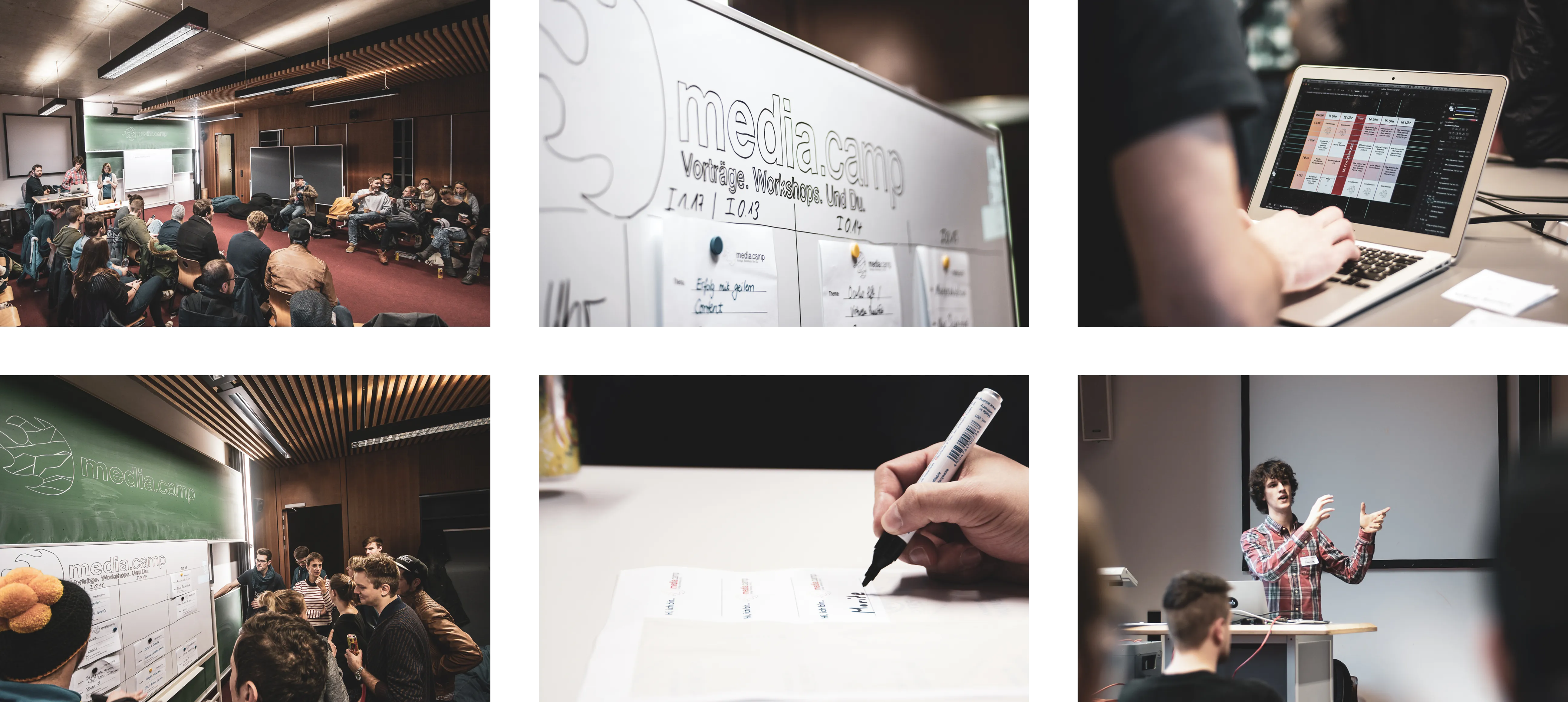 Photos of the barcamp